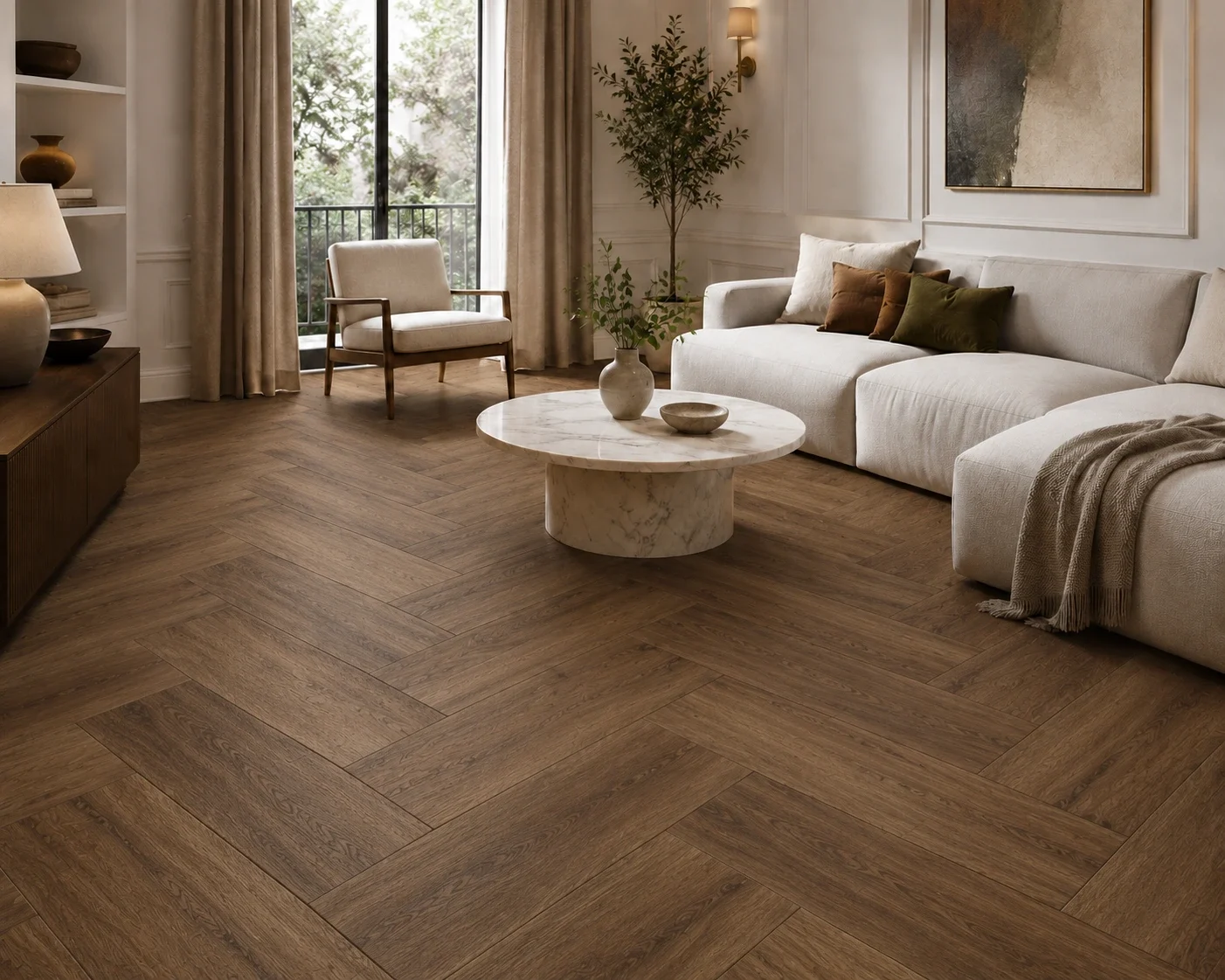 Polar SPC Herringbone - Antique